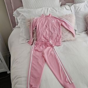 Little girls track suit
